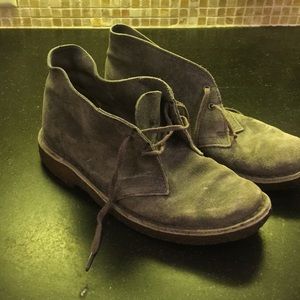 Suede Gray Original Clarks Desert Boot